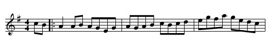 Tomgraney Castle - staff notation