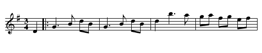 Tommy Bhetty's Waltz - staff notation