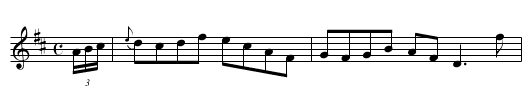 Tommy Hill's - staff notation