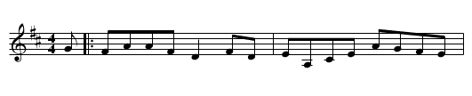 Tommy Peoples' Reel - staff notation