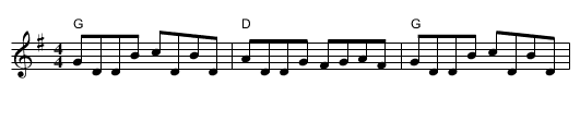 Tommy People's Reel - staff notation