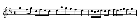 Tom's Frisk. JJo6.121 - staff notation