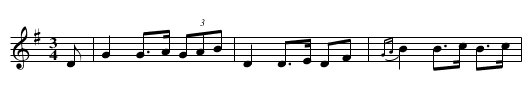 Tôn Alarch - staff notation