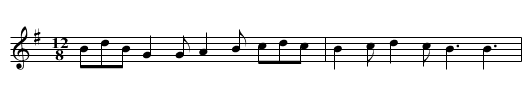 Ton Simpl Gavotte #2 (Suite 1) - staff notation