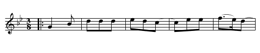 Tonada (CT 113) - staff notation