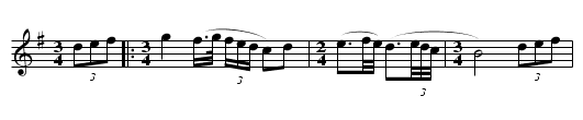 Tonada (CT 317) - staff notation