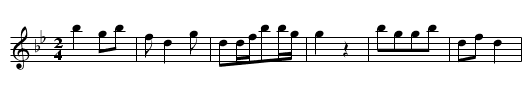 Tongqian ge - staff notation
