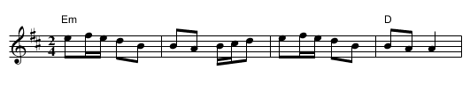 Tony Lowe's Polka - staff notation