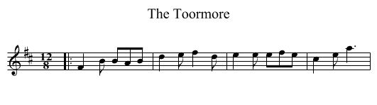 Toormore, The  - staff notation