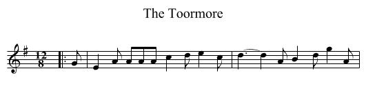 Toormore, The  - staff notation
