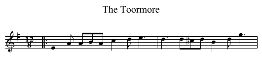 Toormore, The  - staff notation