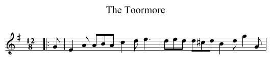 Toormore, The  - staff notation