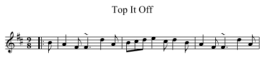 Top It Off - staff notation
