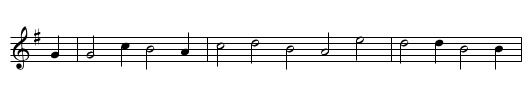 Totenamt - staff notation