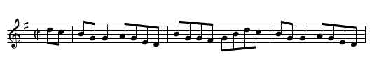 Touch Me If You Dare - staff notation