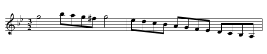 Tower Waits Hornpipe - staff notation