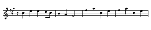 Toy 2 - staff notation