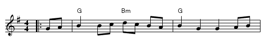 Trade Wind Hornpipe - staff notation