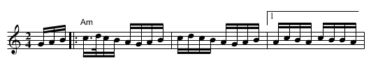 Trata - staff notation