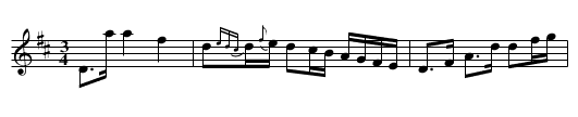 Tr&auml;tpolskan - staff notation