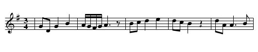 TRAURIG SEHEN WIR UNS AN - staff notation