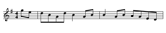 Travers' #1 - staff notation