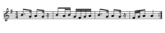 Tremouliastos - staff notation