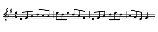 Tribute to Fred (A) - staff notation