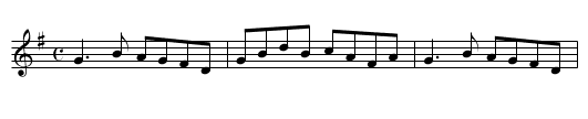Trim the Velvet - staff notation