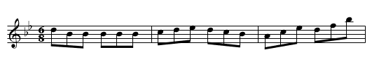 Trim'd Waiscoat, The - staff notation
