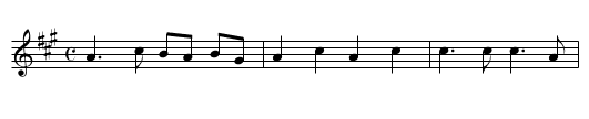 Trio To The Duke Of York March(Second). Le4.089 - staff notation