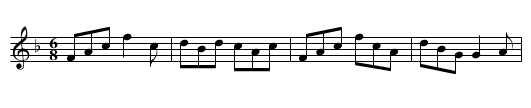 Trip to Aberdeen. Ru2.034, A - staff notation