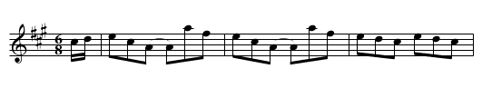 Trip to Ankerwick - staff notation