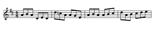 Trip to Athlone, The - staff notation