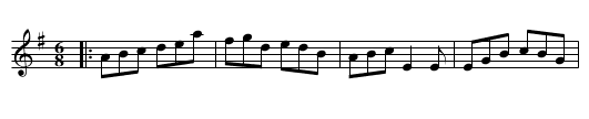 Trip To Bucharest - staff notation