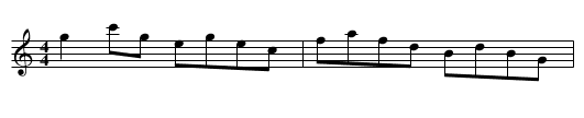 Trip to Cromer. TTa.20 - staff notation