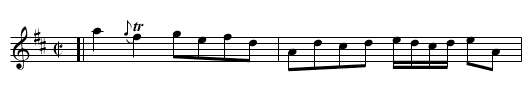 Trip to Farley - staff notation