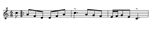 Trip to Galway, The - staff notation