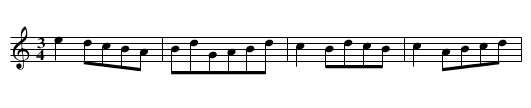 Trip to Skye - Valse/Walzer/Waltz - staff notation