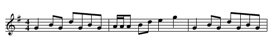 Trip To Sligo. HSJJ.045, A - staff notation