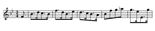 Trip to the Jubilee - staff notation