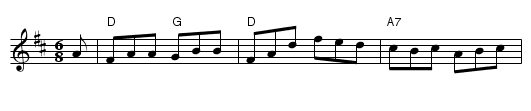 Tripping Upstairs - staff notation