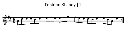 Tristram Shandy [4] - staff notation