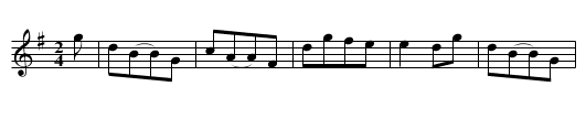 Triumphe, La - staff notation