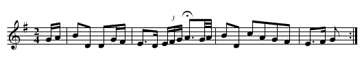 Troop, A.  Poor Soldier - staff notation
