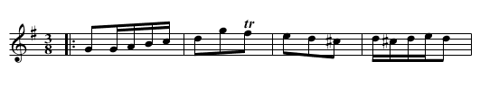 Troop - staff notation