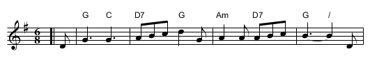 True Britannia - staff notation