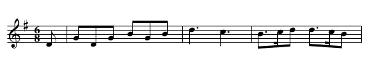 Trumpet Air. JBut.210, A - staff notation
