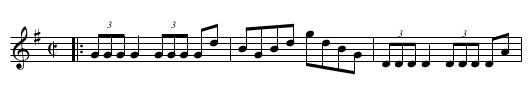 Trumpet Hornpipe, The - staff notation