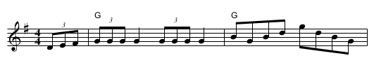 Trumpet - staff notation